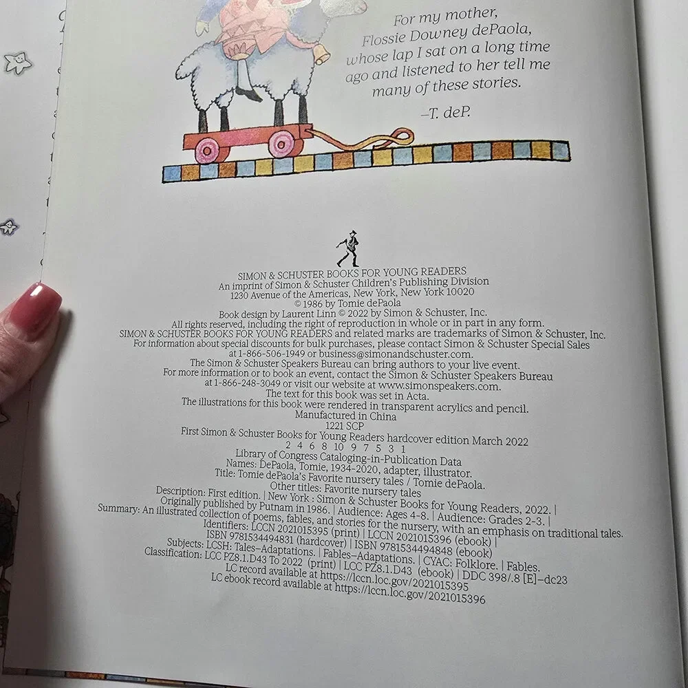 Book favorite nursery